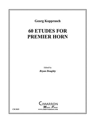 Book cover for 60 Etudes for Premier Horn
