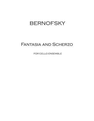FANTASIA AND SCHERZO for cello ensemble