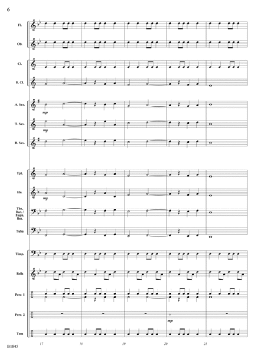 Deimos (Bringer of Terror): Score Concert Band scores gallery preview page 6