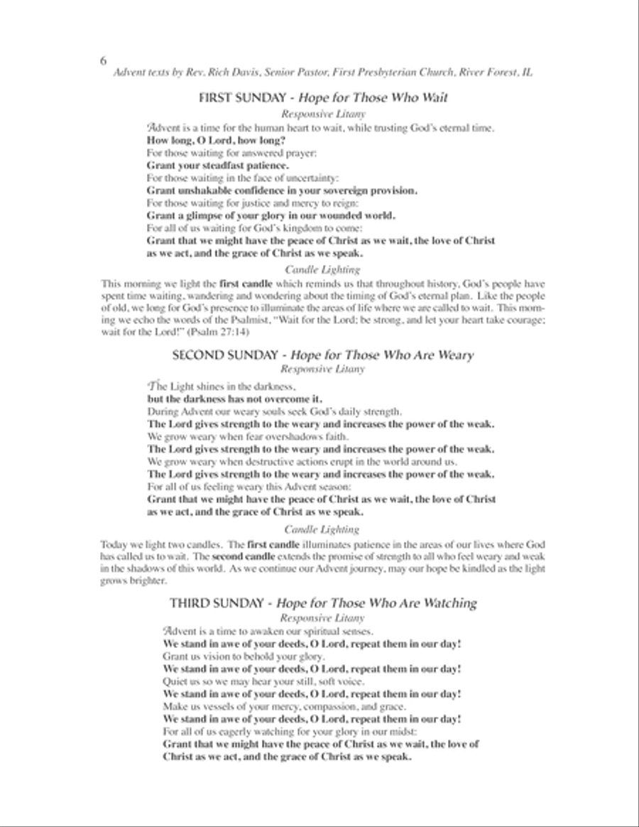 Christ, Be Our Light 4-Part scores gallery preview page 6