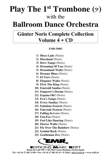 Play The 1st Trombone With The Ballroom Dance Orchestra Vol. 4 image number null