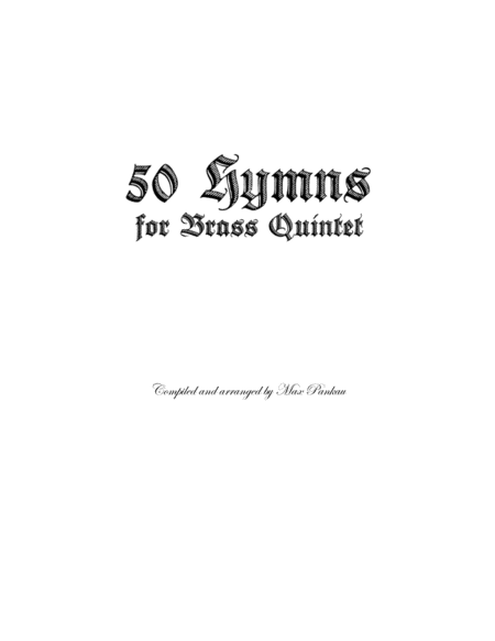 50 Hymns for Brass Quintet image number null