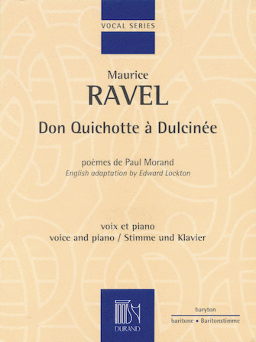 Don Quichotte á Dulcinée Voice Solo scores gallery preview page 1