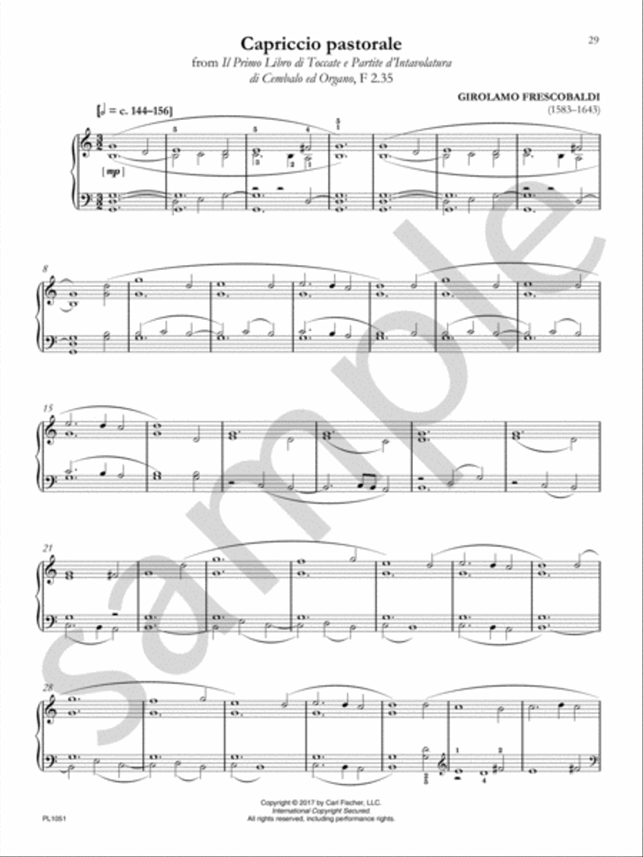 The Pastorale The Pastorale Piano Solo scores gallery preview page 7