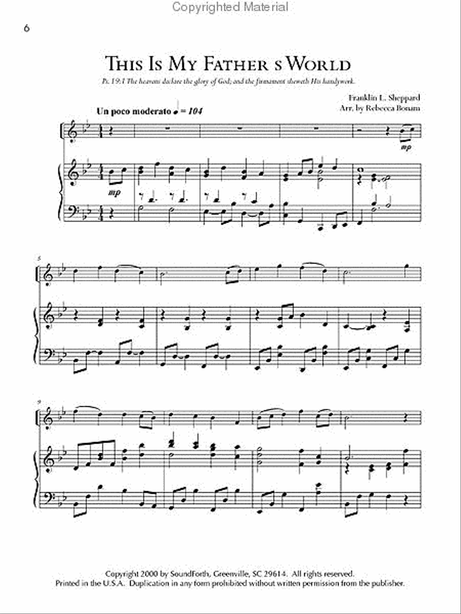 Be Still, My Soul Flute Solo scores gallery preview page 4
