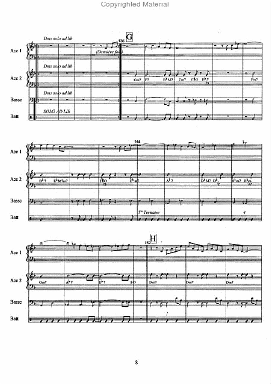 Lames de fond Lames de fond Accordion scores gallery preview page 9