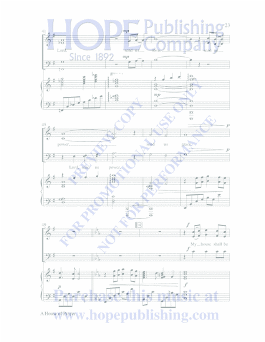 The Seven Last Days 4-Part scores gallery preview page 26