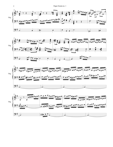 Organ Sonata no. 1, Op. 28