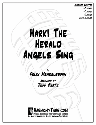 Hark! The Herald Angels Sing (Clarinet Quartet)
