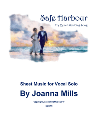 Safe Harbour (The Beach Wedding Song) Key of F