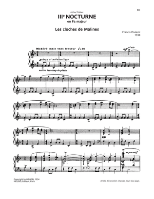 Nocturne No. 3 (Les Cloches De Malines)