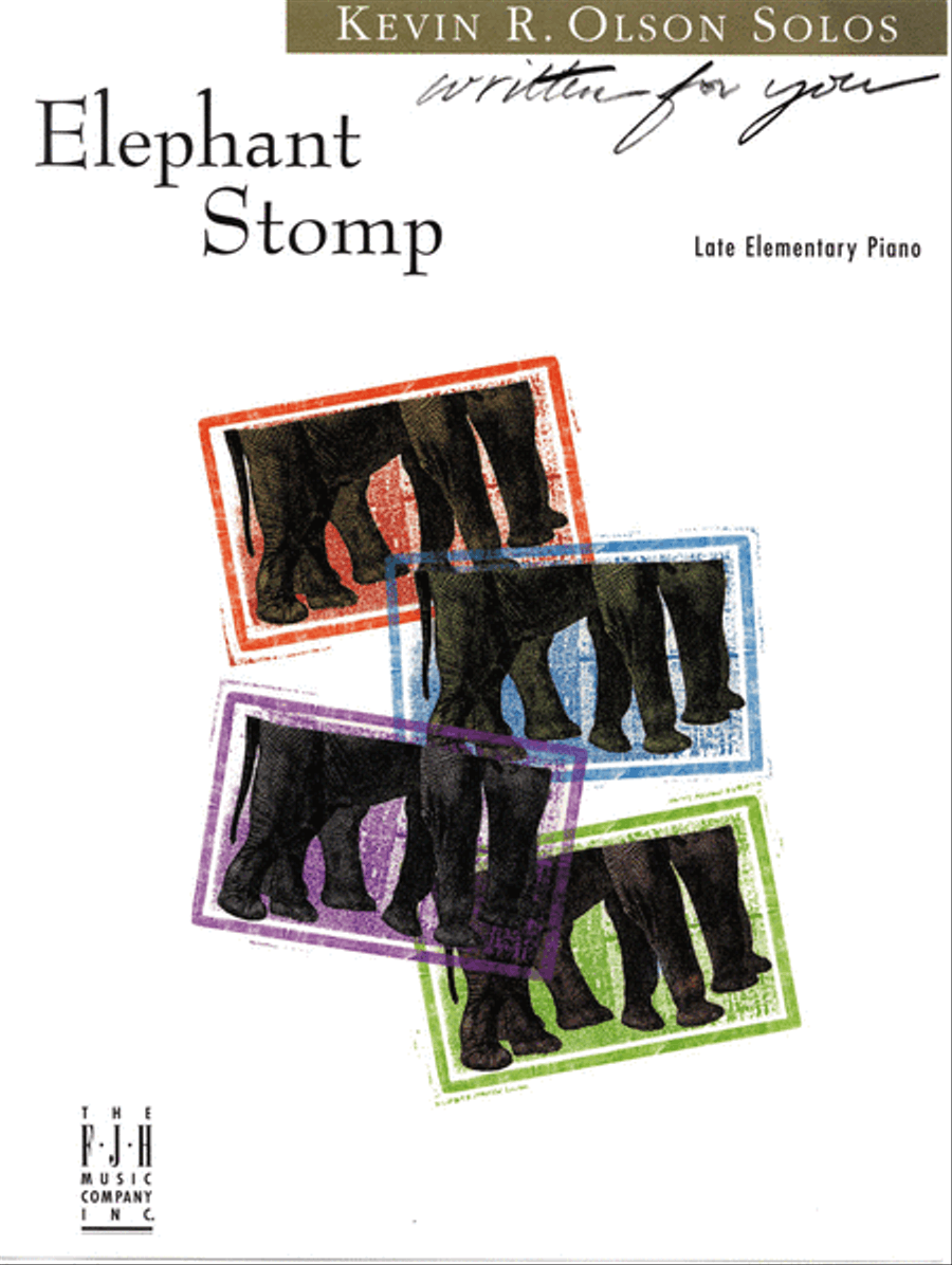Elephant Stomp Easy Piano scores gallery preview page 2