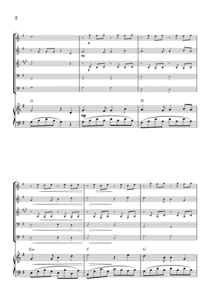 Auld Lang Syne • New Year's Anthem | Woodwind Quintet & Piano Accompaniment sheet music with chords image number null
