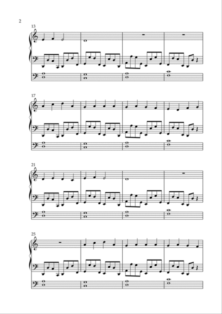 Prelude on Victimae Paschali Laudes, Op. 17 (Organ Solo) by Ausra Motuzaite-Pinkeviciene Organ Solo scores gallery preview page 2