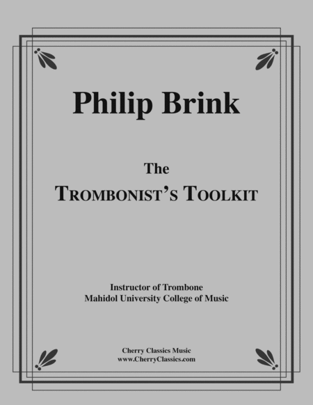 The Trombonist's Toolkit Method
