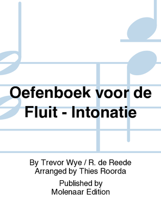 Oefenboek voor de Fluit - Intonatie