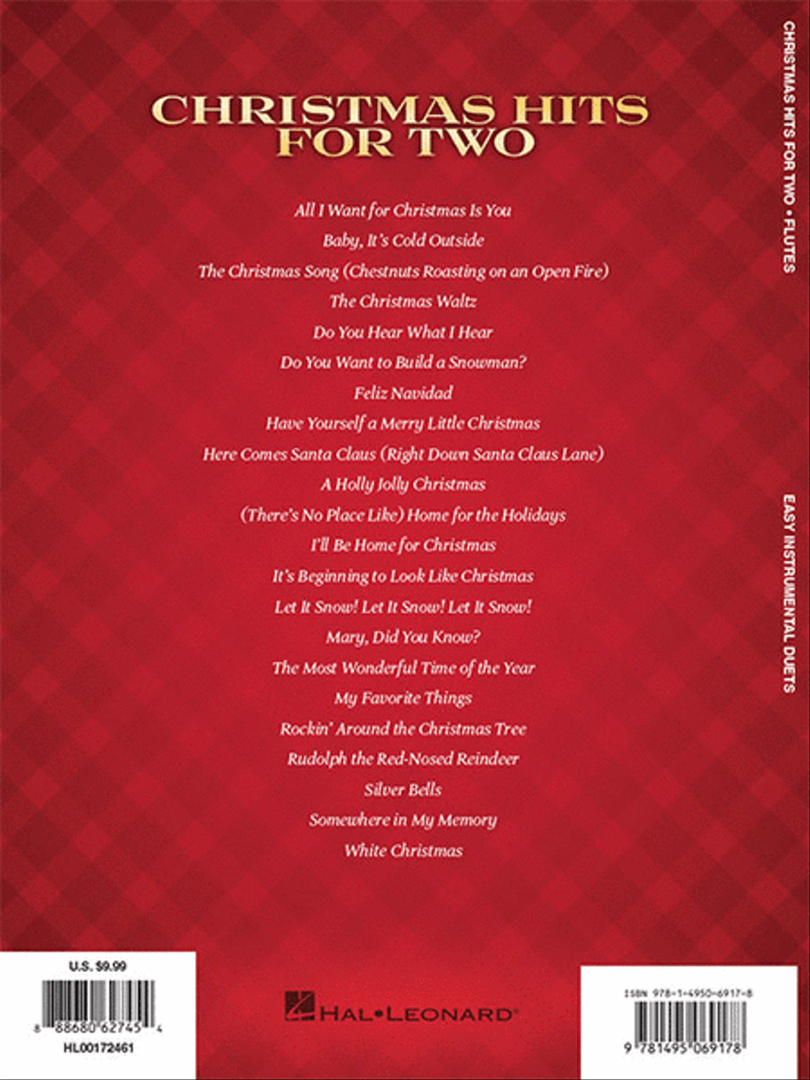 Christmas Hits for Two Flutes Flute Duet scores gallery preview page 6