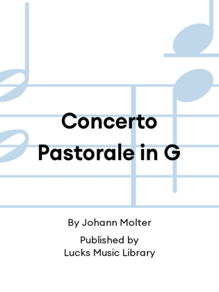 Concerto Pastorale in G