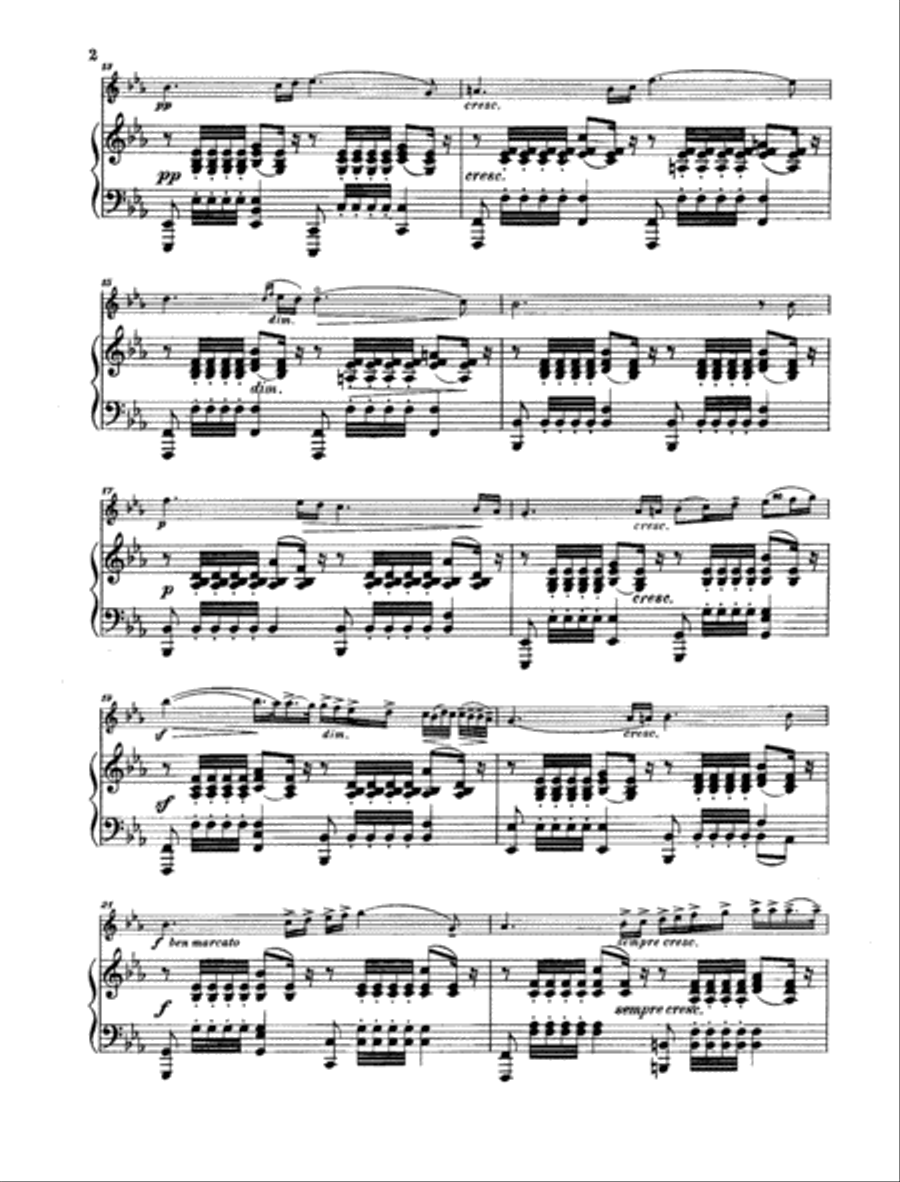 Rêverie Violin Solo scores gallery preview page 2