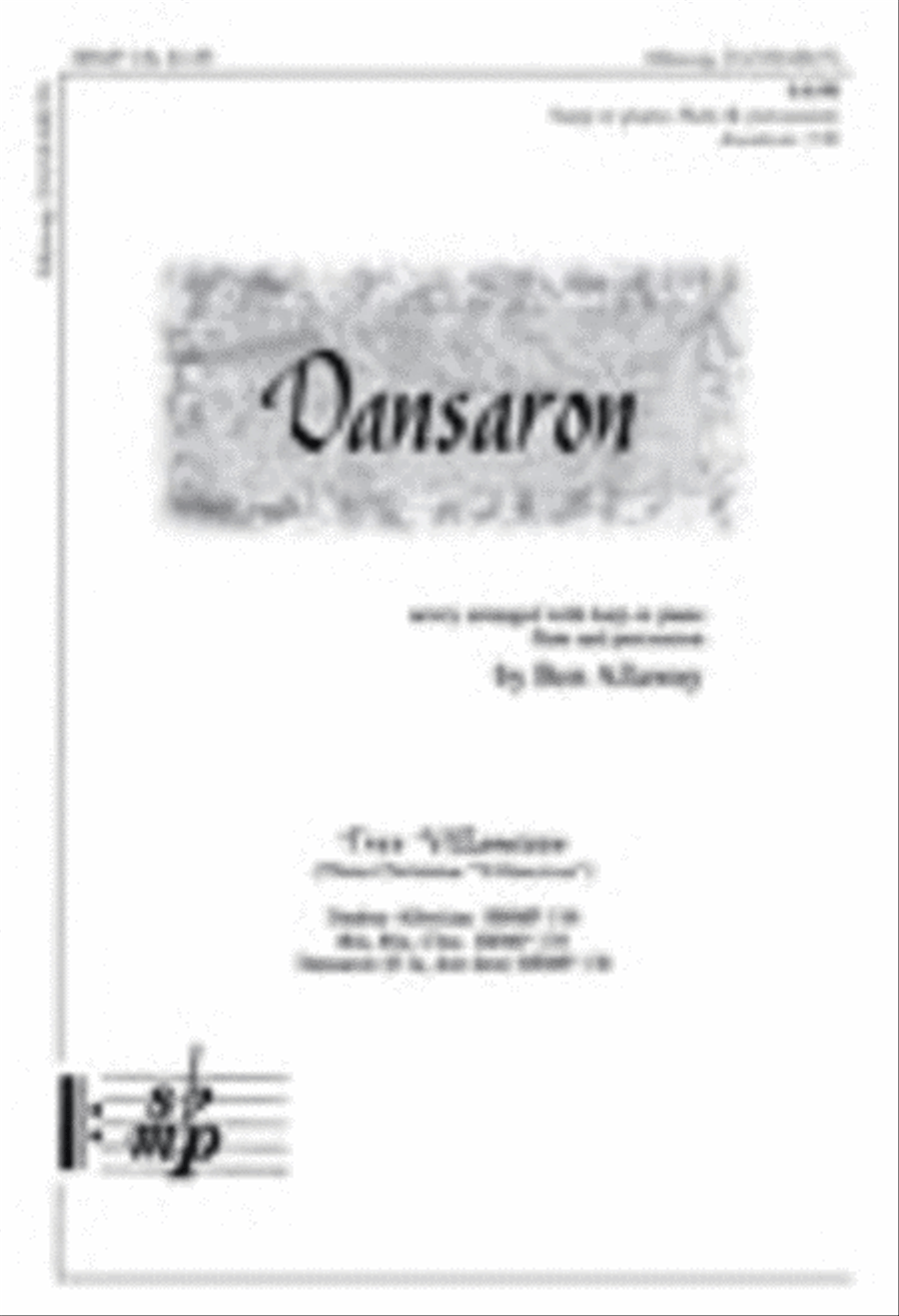 Dansaron - Harp part Harp scores gallery preview page 1