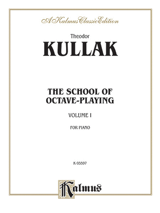 Book cover for School of Octave Playing, Volume 1