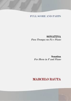 Sonatina para Trompa e piano (Sonatina for Horn and Piano)