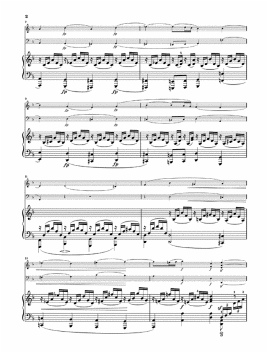 Robert Schumann – Works for Piano Trio Piano Trio scores gallery preview page 4