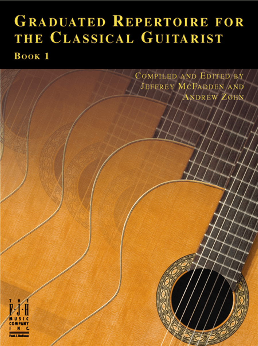 Graduated Repertoire for the Classical Guitarist, Book 1 Acoustic Guitar scores gallery preview page 1