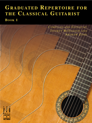 Book cover for Graduated Repertoire for the Classical Guitarist, Book 1