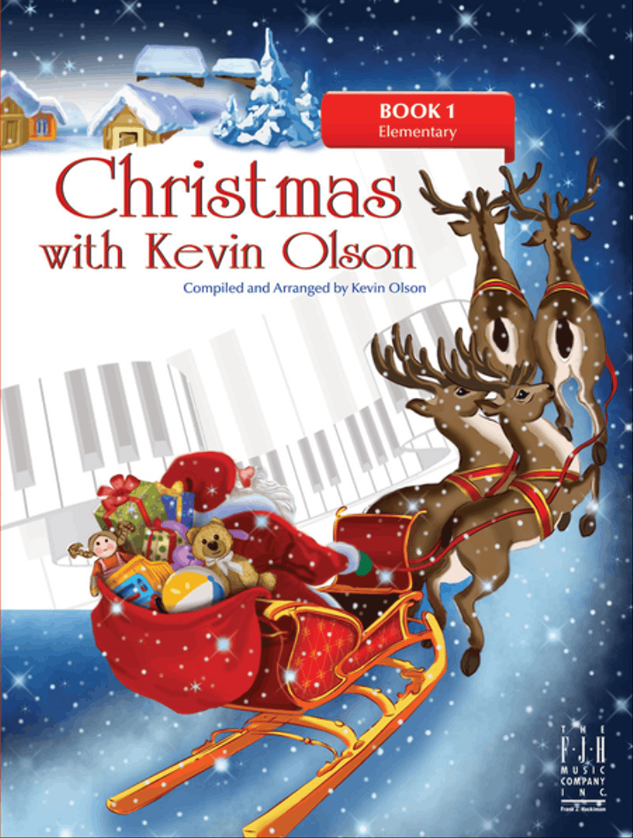 Christmas with Kevin Olson Easy Piano scores gallery preview page 1