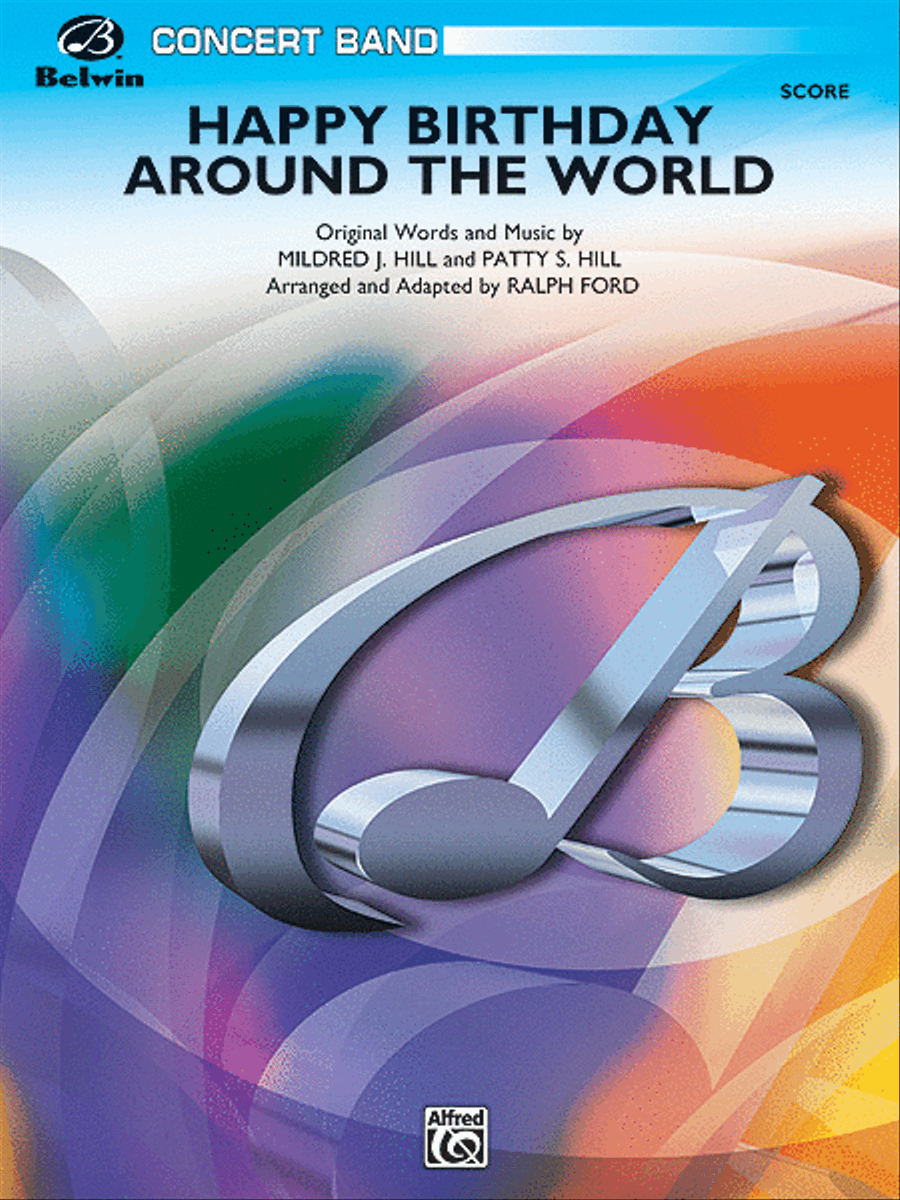 Happy Birthday Around the World Concert Band scores gallery preview page 1