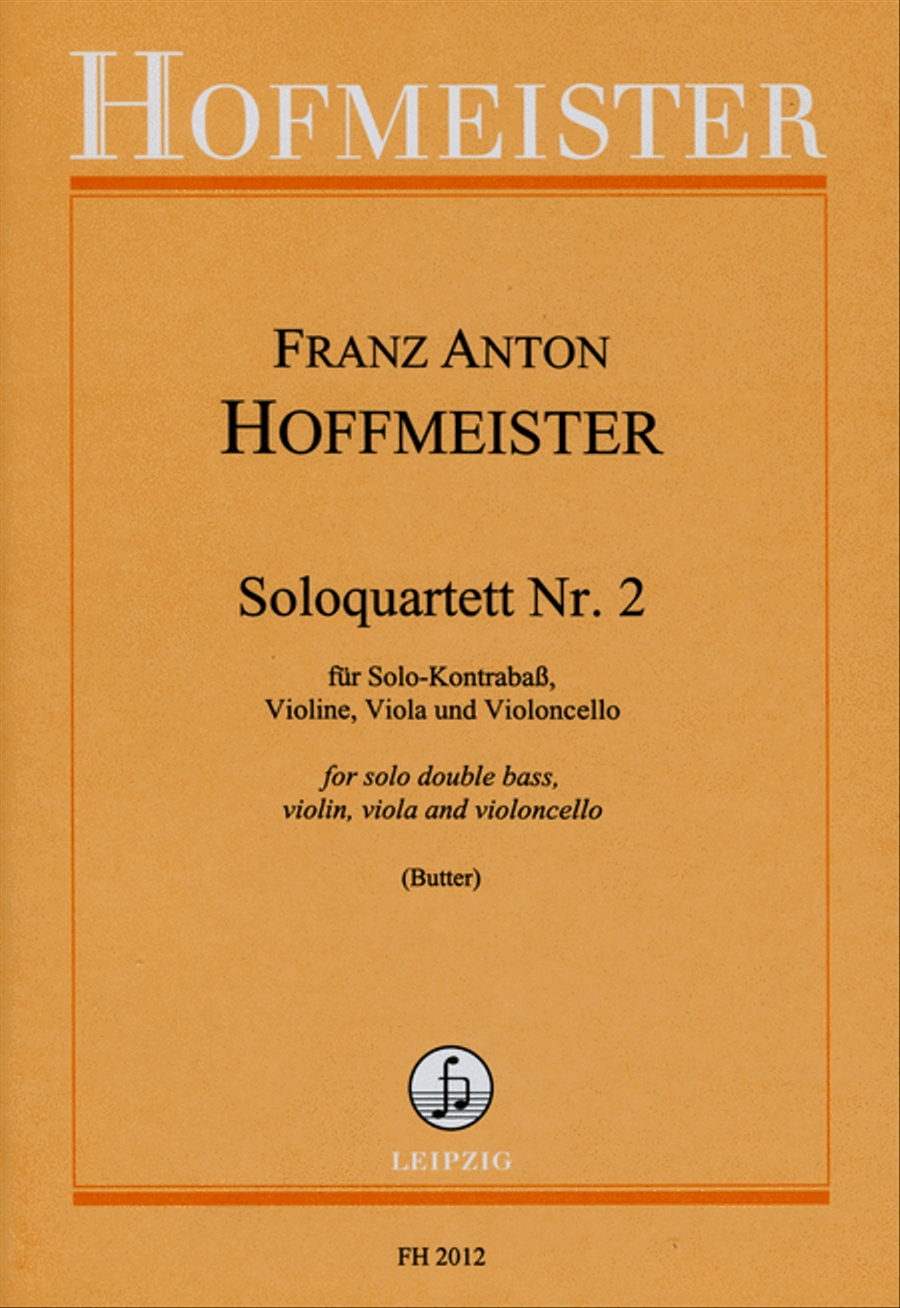 Solo-Quartett Nr. 2 Cello scores gallery preview page 1