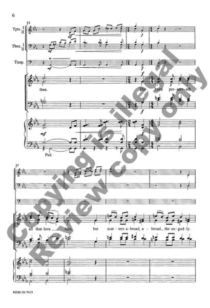 I Will Magnify Thee (Choral Score)