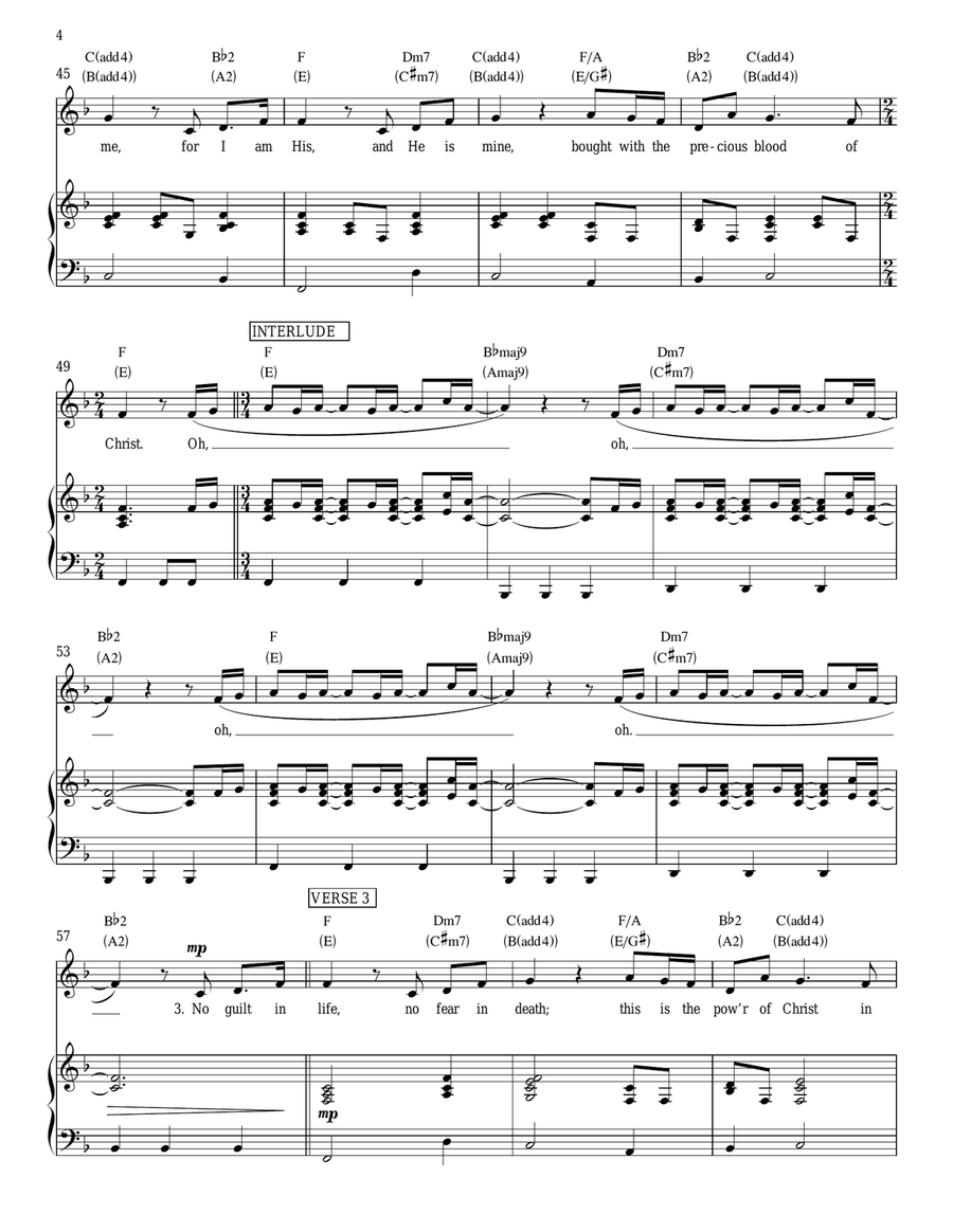 In Christ Alone Acoustic Guitar scores gallery preview page 4