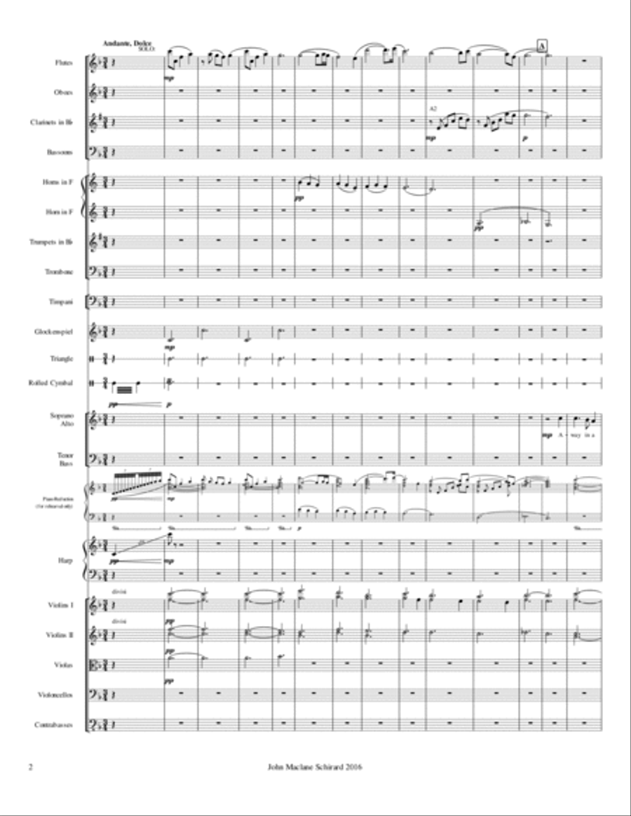 Away in a Manger Away in a Manger Large Ensemble scores gallery preview page 2