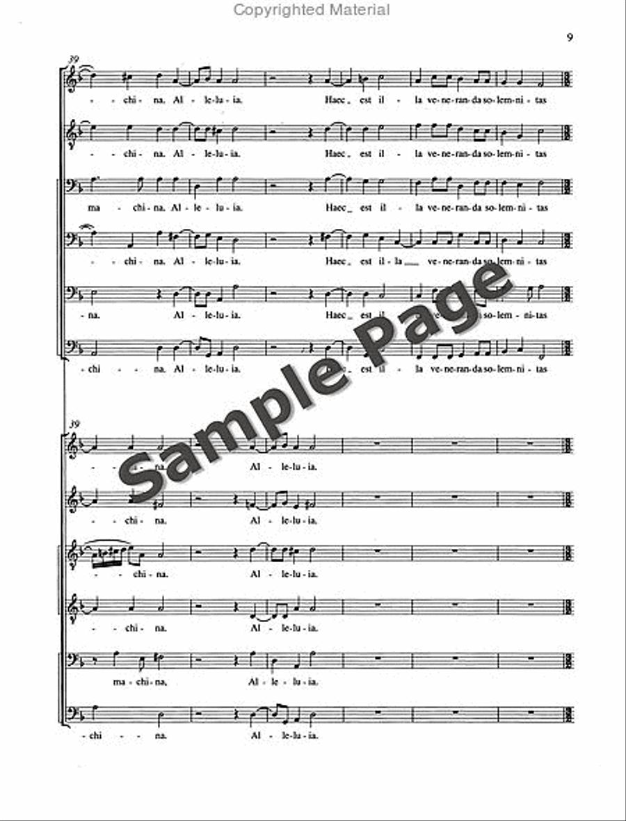 Virtute magna Virtute magna Mixed Choir scores gallery preview page 10