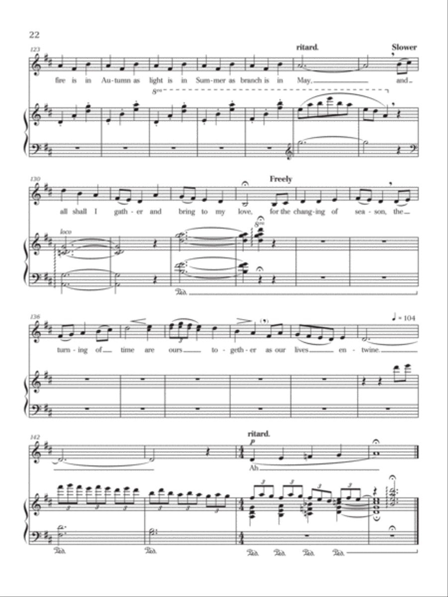 Collected Songs Collected Songs Medium Voice scores gallery preview page 13