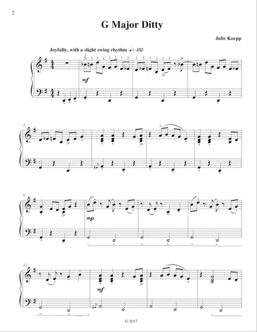G Major Ditty image number null