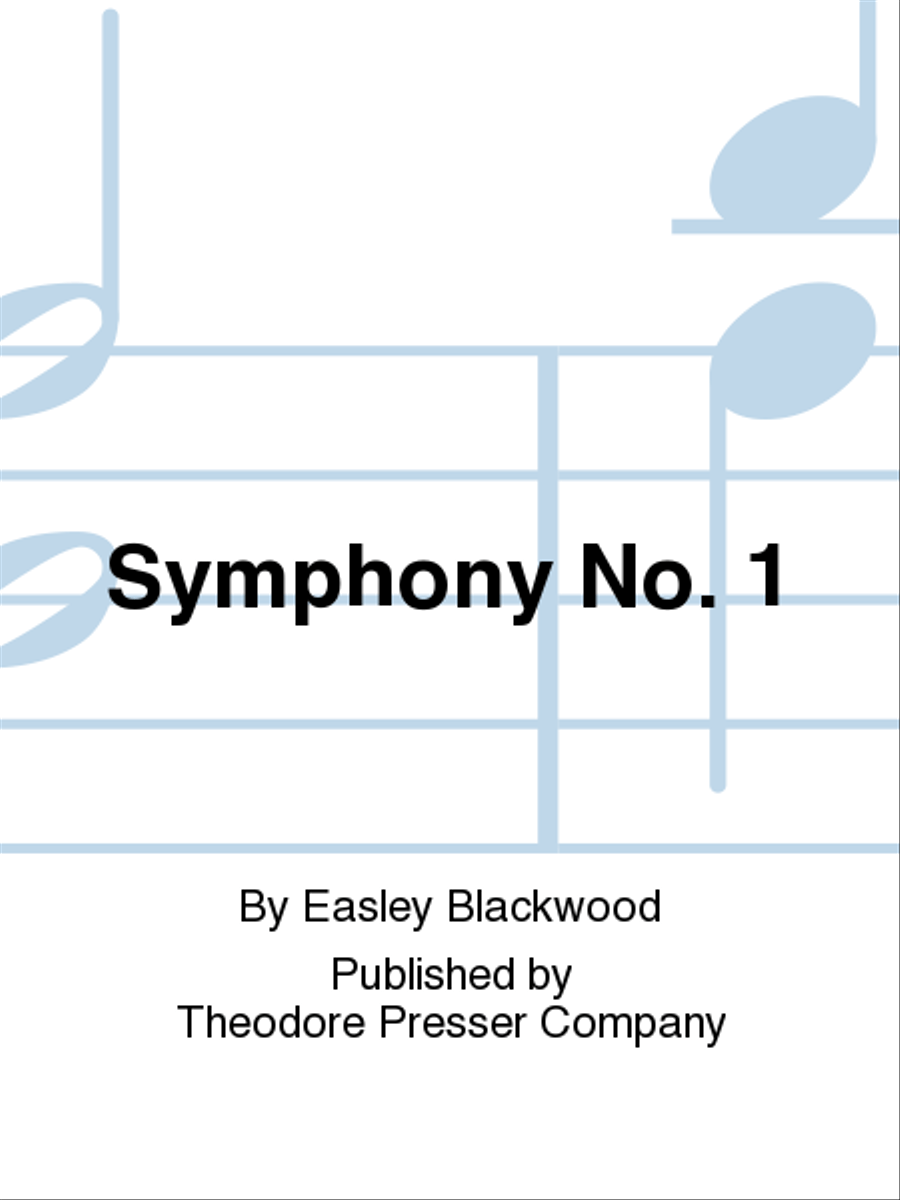 Symphony No. 1 Orchestra scores gallery preview page 1