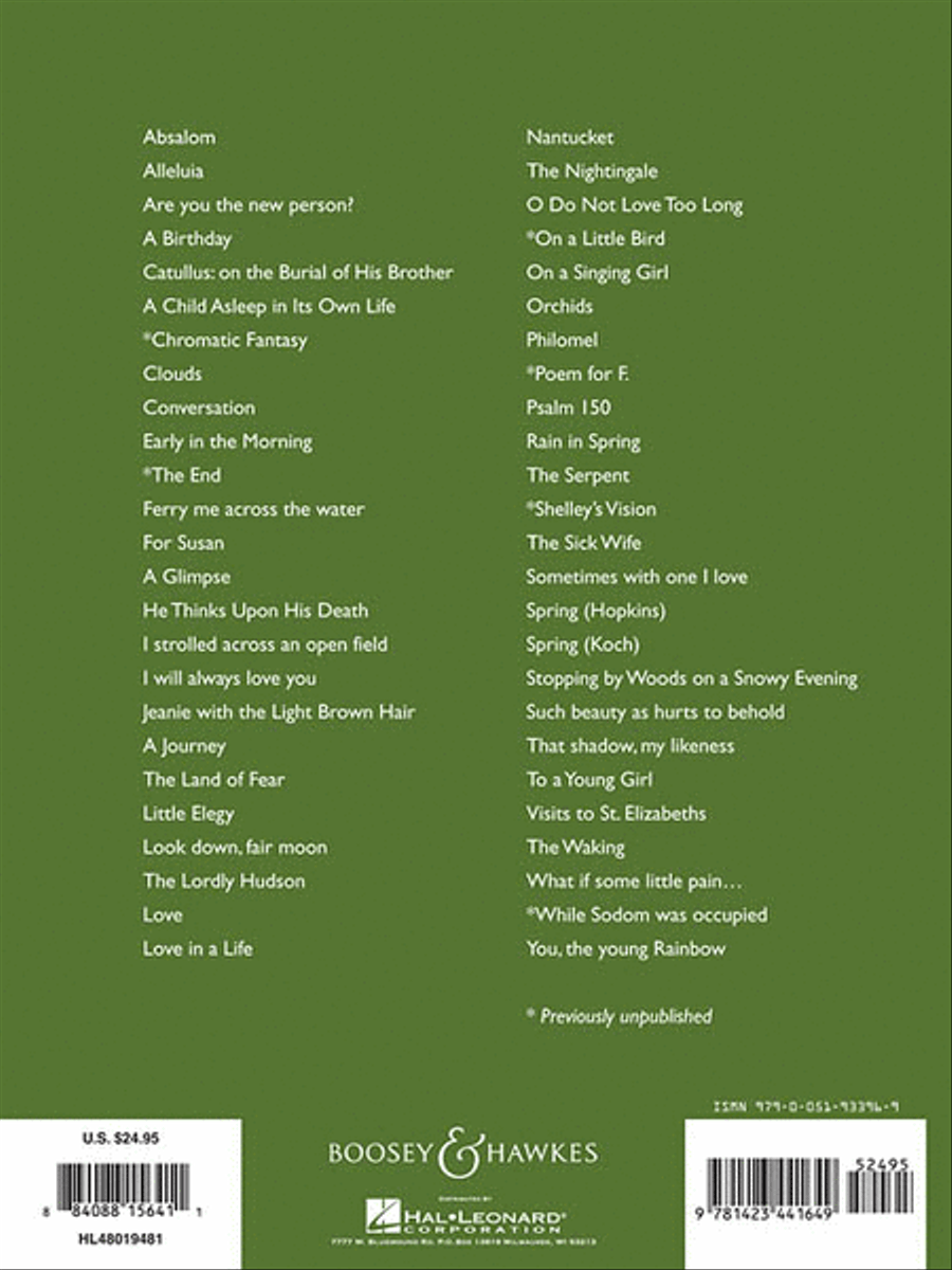 50 Collected Songs Medium Voice scores gallery preview page 2