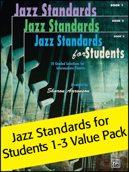 Jazz Standards for Students Books 1-3 (Value Pack)