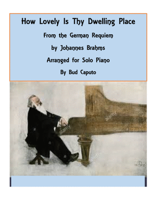 Book cover for How Lovely Is Thy Dwelling Place for Solo Piano