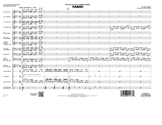 Book cover for Tank! (from Cowboy Bebop) (arr. Murtha) - Conductor Score (Full Score)