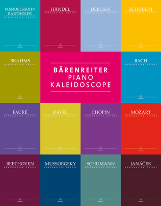 Book cover for Bärenreiter Piano Kaleidoscope