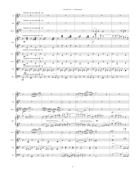 Concerto No. 7 "Anniversary Concerto" (First Edition) - Orchestra Score