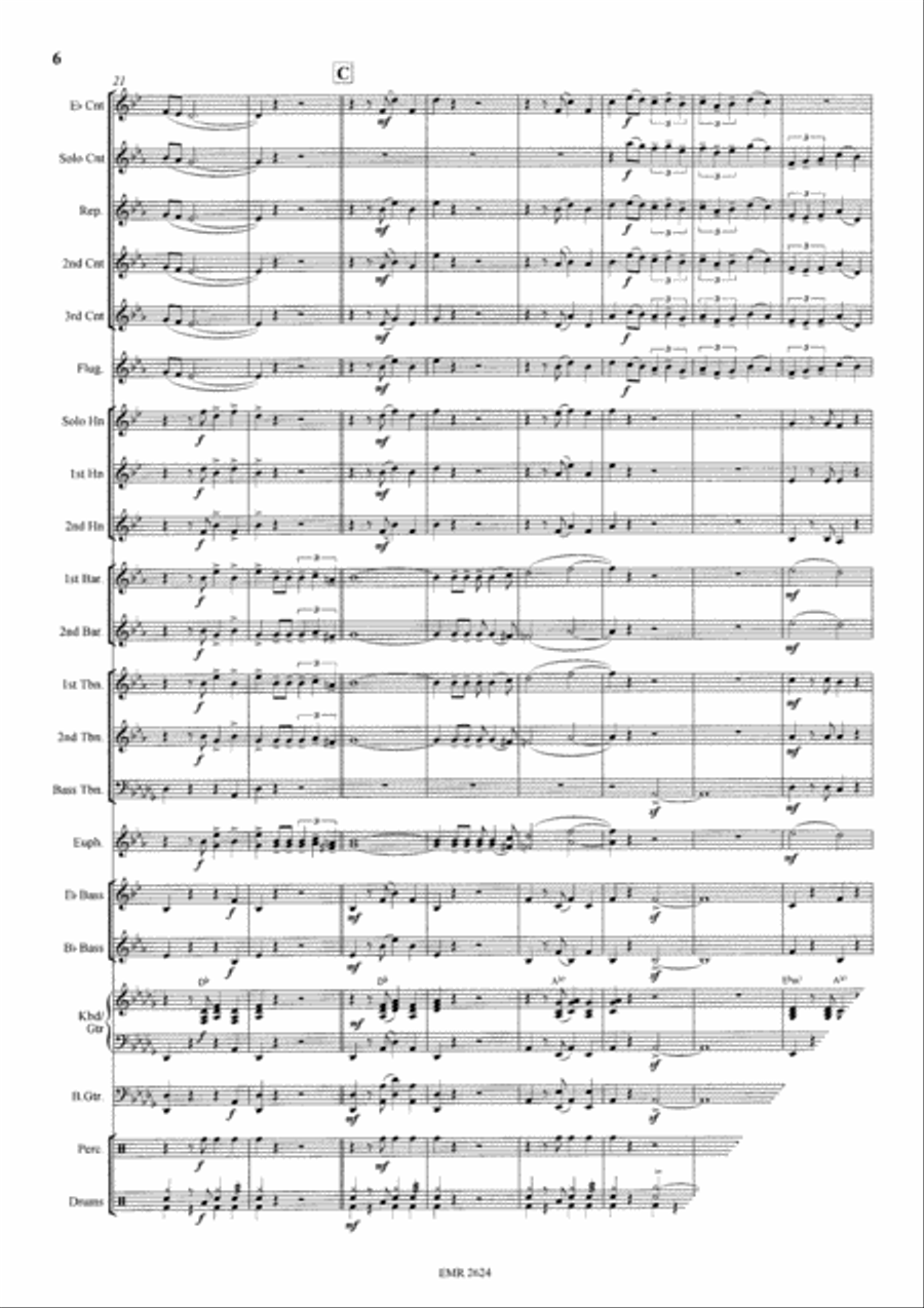 La Paloma La Paloma Brass Band scores gallery preview page 7