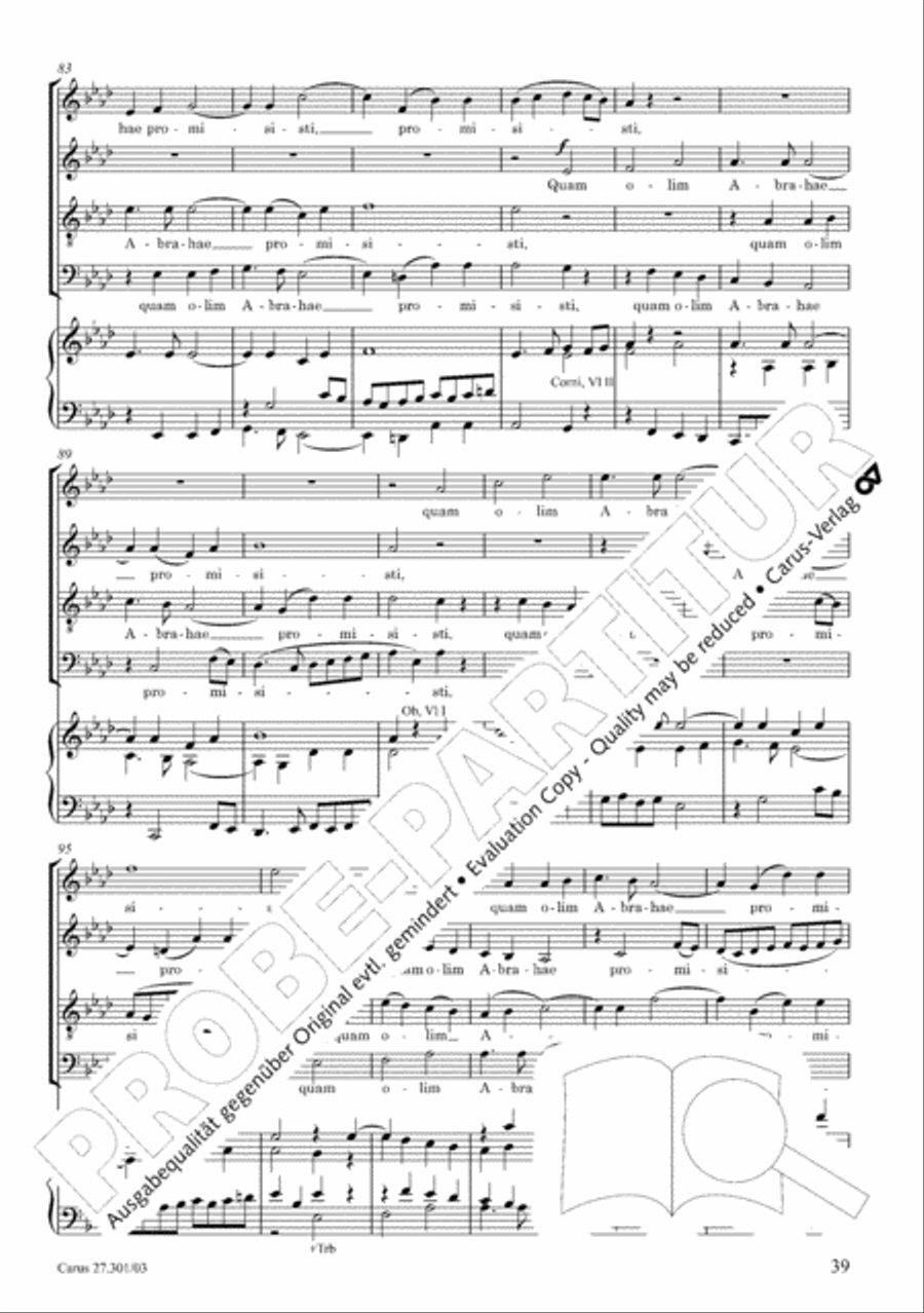 Requiem in F minor Requiem in F minor 4-Part scores gallery preview page 44