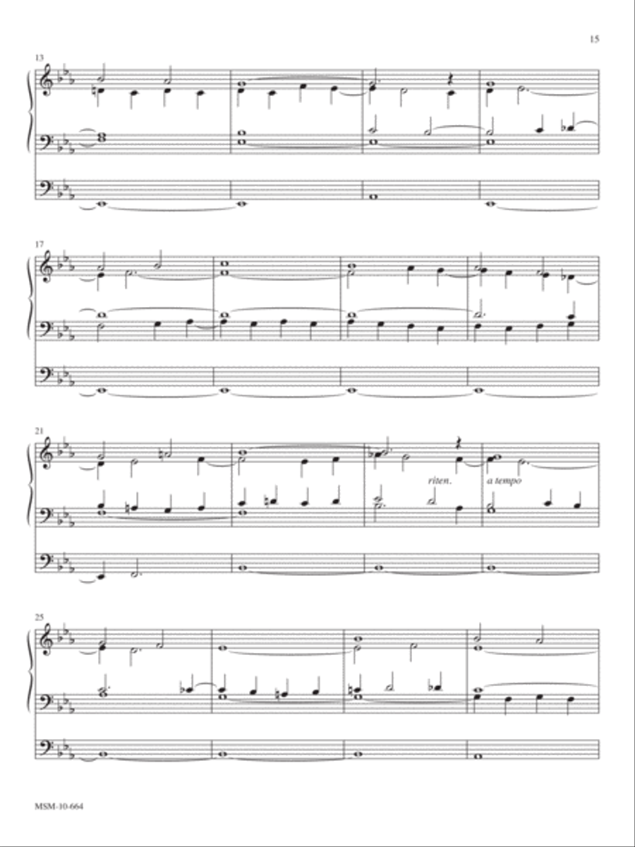 Abide with Me Organ scores gallery preview page 2