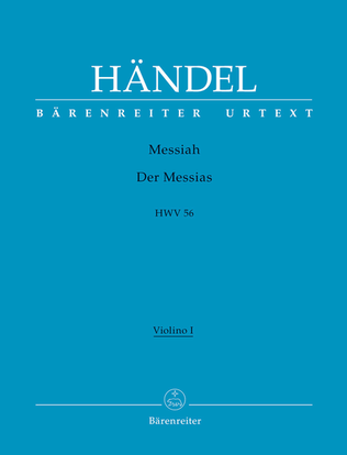 Book cover for Messiah, HWV 56