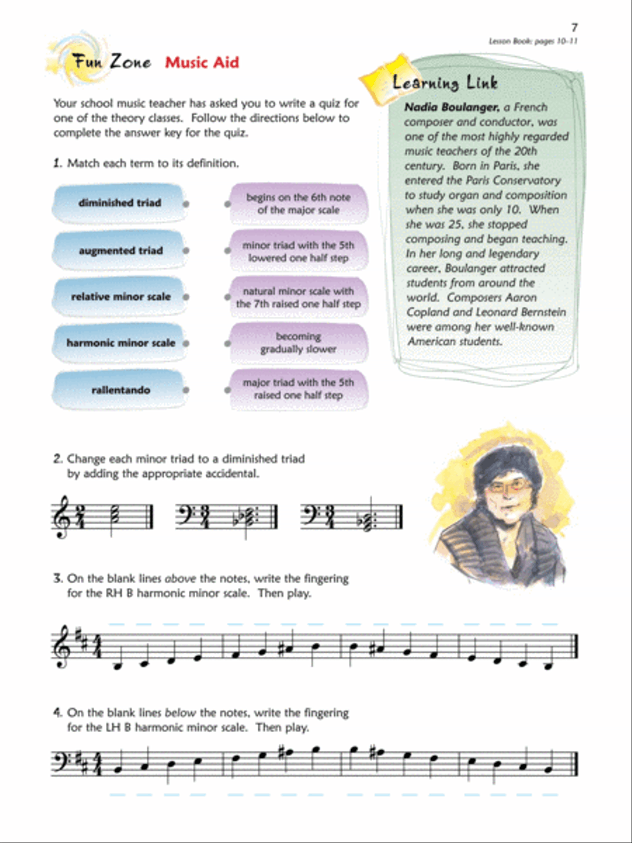 Premier Piano Course Theory, Book 6 Piano Method scores gallery preview page 2